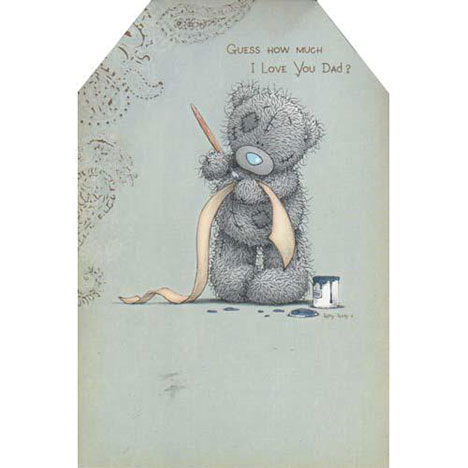 Dad Painting Me to You Bear Fathers Day Card £3.45